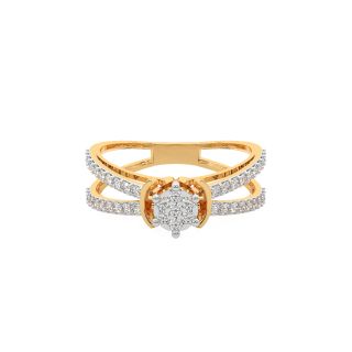 Molly Round Diamond Engagement Ring